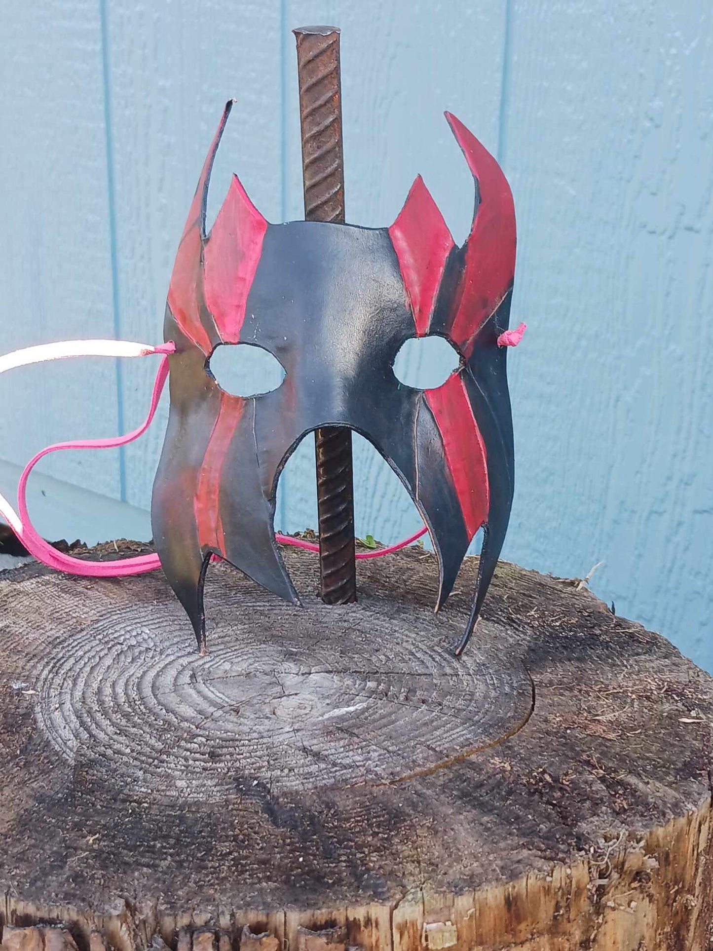 Demon Leather Mask